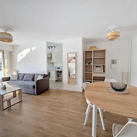 Superbe T3 L'illiade - Plages 3' A Pieds - Parking Juan-les-Pins
